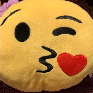 emoji pillow $6